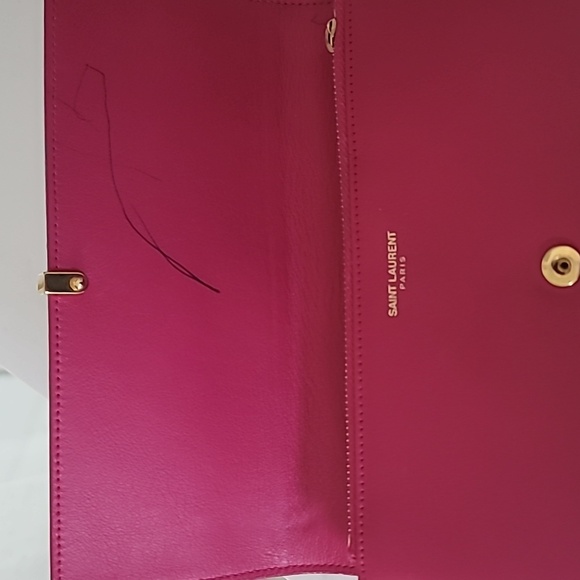 Authentic YSL classic Y wallet - Picture 11 of 12